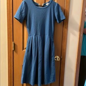 Lularoe women’s blue dress for casual wear or dress up
